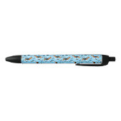 Beagle Dog Pattern Cute Beagles Zwarte Inkt Pen (Bodem)