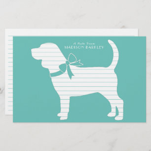 Beagle Dog Puppy Briefpapier