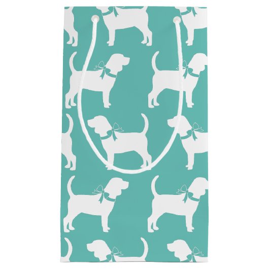 Beagle Dog Puppy Klein Cadeauzakje (Voorkant)