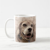 Beagle Dog Puppy Mok Coffee Mok Cup (Links)