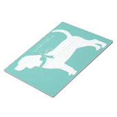 Beagle Dog Puppy Notitieblok (Schuin)