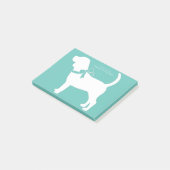 Beagle Dog Puppy Post-it® Notes (Schuin)