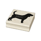 Beagle Dog Puppy Rubberstempel (Stempel)