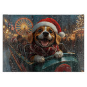 Beagle Dog Roller Onderzetter Kerst Snijplank (Voorkant)