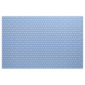 Beagle Dog Silhouette Light Blue Stof (Yard (91,4 cm))