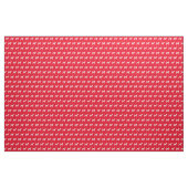 Beagle Dog Silhouette Pet Red Stof (Yard (91,4 cm))