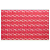 Beagle Dog Silhouette Pet Red Stof (Yard (91,4 cm))