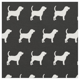 Beagle Dog Silhouette Pet Stof