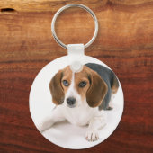 Beagle Dog Sleutelhanger (Voorkant)