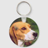 Beagle Dog Sleutelhanger (Voorkant)