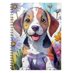 Beagle Dog Spiral Notitieboek