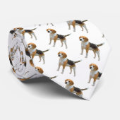 Beagle Dog Stropdas (Opgerold)
