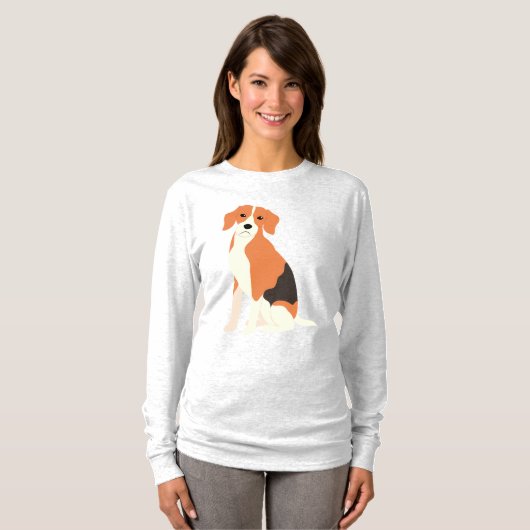 Beagle Dog T-shirt (Voorkant volledig)