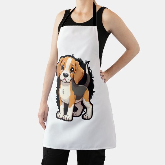 Beagle Dog T-shirt Schort (Insitu)