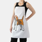 Beagle Dog T-shirt Schort (Insitu)