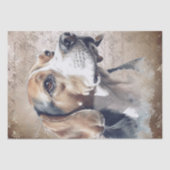 Beagle Dog Tissuepapier (Voorkant)