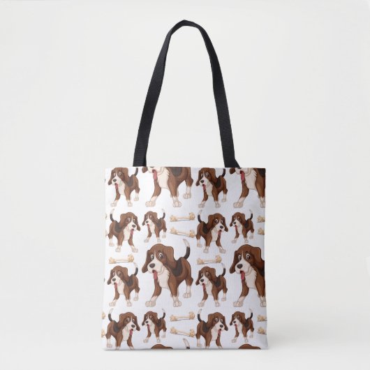 Beagle Dog Tote Bag (Voorkant)