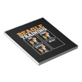 Beagle Dog Training Dog Notitieblok (Schuin)