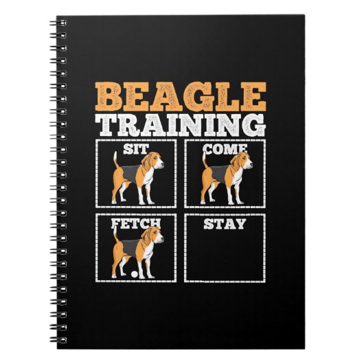 Beagle Dog Training Dog Notitieboek (Voorkant)
