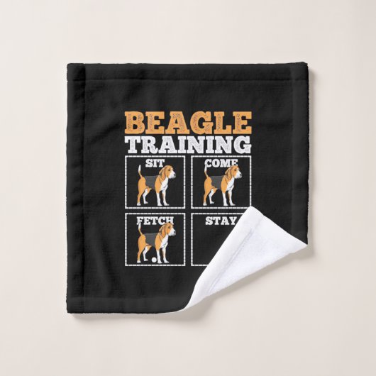 Beagle Dog Training Dog Washandje (Wasdoekje)