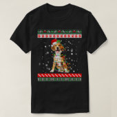 Beagle Dog Ugly Sweater Kerstpuppy Hondenliefhebbe T-shirt (Design voorkant)
