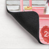 Beagle Dog Valentijnsdag Kissing Booth Muismat (Hoek)