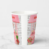 Beagle Dog Valentijnsdag Kissing Booth Papieren Bekers (Links)