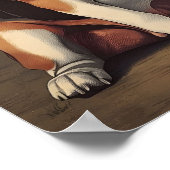 Beagle Dog Vintage Art Poster (Hoek)