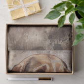 Beagle Dog Waterverf Tissuepapier (Geschenk)