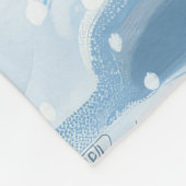 Beagle Dog Winter Wonderland Kerstvreugde Fleece Deken (Hoek)