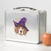 Beagle Dog Witch Funny Halloween Hondenliefhebber (In situ)