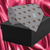 Beagle Dogs Patroon Monogrammed Dierenarts