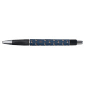 Beagle Dogs Pattern Monogrammed Pen (Voorkant)