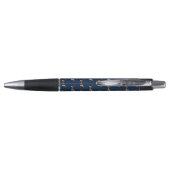 Beagle Dogs Pattern Monogrammed Pen (Achterkant)