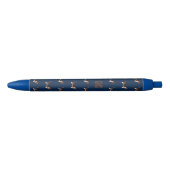 Beagle Dogs Pattern Monogrammed Pen (Voorkant)
