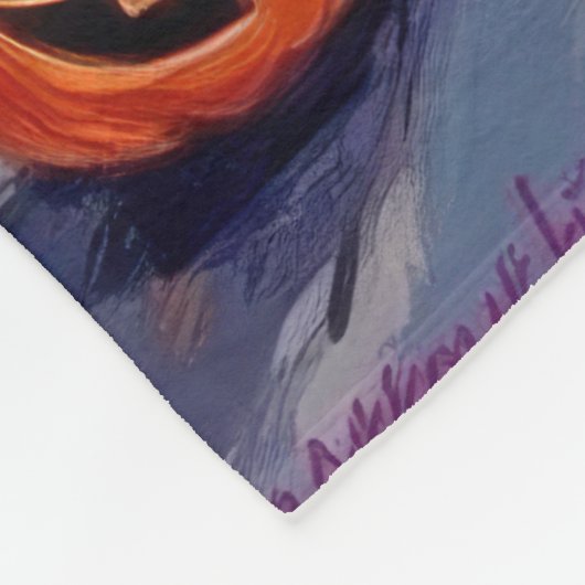 Beagle Dogs Trick-or-Treating in Halloween kostuum Fleece Deken (Hoek)