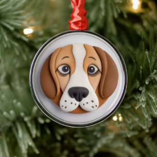 Beagle Een heerlijke cookie geïnspireerd Metalen Ornament