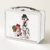 Beagle en Dalmatiër Gekleed voor de Hond Moeder (Voorkant)