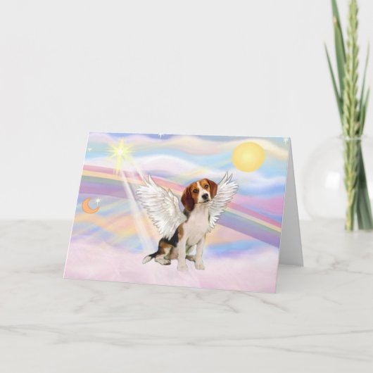 Beagle Engel Kaart (Voorkant)