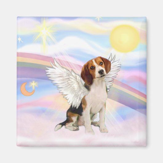 Beagle Engel Magneet (Voorkant)