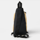 Beagle Engelse Schildering Tri Driekleurige Mopsho Sling Bag (Achterkant)