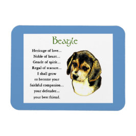 Beagle Erfgoed van Liefde Magneet