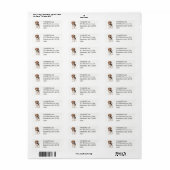 Beagle Etiket (Full Sheet)