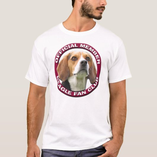 Beagle Fan Club T-shirt (Voorkant)
