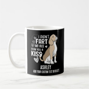 Beagle Fart Kiss Cool Hondenliefhebber Koffiemok