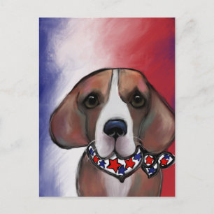 BEAGLE FEESTDAGENKAART