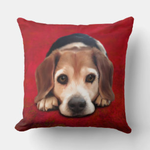 Beagle Fine Art Dog Art Painting Kussen