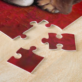Beagle Fine Art Dog Art Painting Legpuzzel (Zijkant)