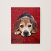 Beagle Fine Art Dog Art Painting Legpuzzel (Verticaal)