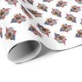 Beagle Flag Cadeaupapier (Rol Hoek)